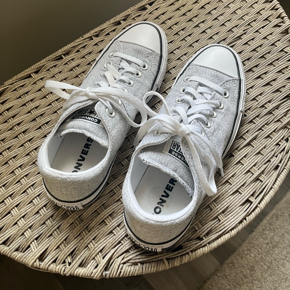 Converse All Stars gray low top